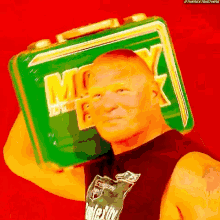Brock Lesnar Boombox GIF - Brock Lesnar Boombox Money In The Bank GIFs