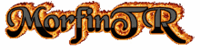 morfinjr logo fire flames hot