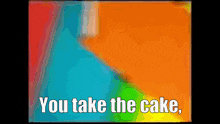 Take The Cake Crumbs GIF