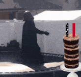 Happy Birthday Darth Vader Slicing Cake GIF - Happy Birthday Darth Vader Slicing Cake GIFs