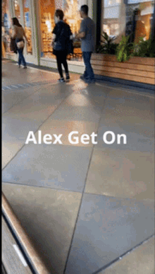 Alex Get On GIF - Alex Get On GIFs