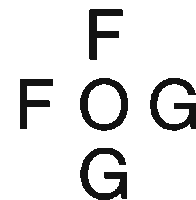Fog Design Fog Sticker - Fog Design Fog Letters Stickers