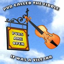 Pub Called The Fiddle GIF - Pub Called The Fiddle Violin GIFs