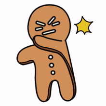 cookie ginger cute sulk angry