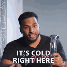 Its Cold Right Here Cold GIF