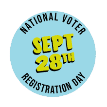 national voter registration day they are counting on you not registering to vote prove them wrong voter election
