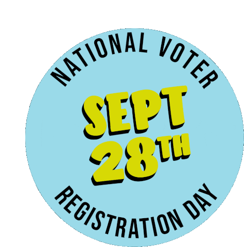 National Voter Registration Day They Are Counting On You Not Registering To Vote Sticker - National Voter Registration Day They Are Counting On You Not Registering To Vote Prove Them Wrong Stickers
