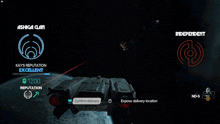 a screenshot of a video game with the words hostile on the top