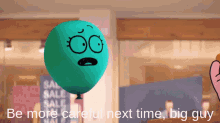 Be More Careful Next Time Big Guy The Amazing World Of Gumball GIF