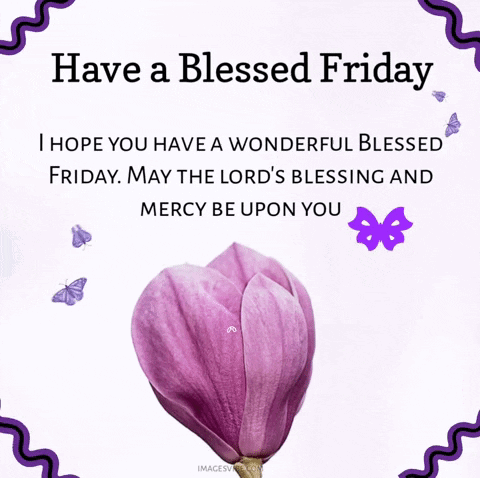 have a blessed friday messages
