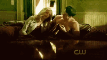 Couch Couple GIF
