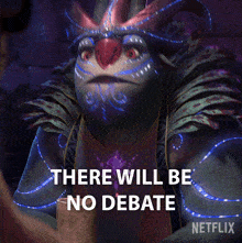 There Will Be No Debate Queen Usurna GIF - There Will Be No Debate Queen Usurna Trollhunters Tales Of Arcadia GIFs