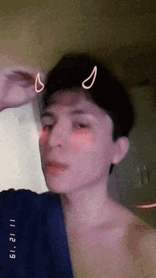 a photo of a person taken on november 2nd of 2019