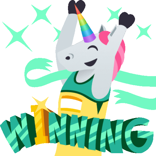 Winning Unicorn Life Sticker - Winning Unicorn Life Joypixels Stickers