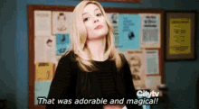 that was adorable and magical gillian jacobs community