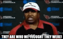 Dennis Green Theyare Whoe We Thought They Were GIF - Dennis Green Theyare Whoe We Thought They Were Football GIFs