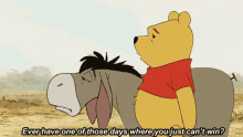 Un-inspirational Quotes By Pooh GIF - Depressed Sad Pooh GIFs