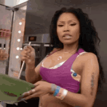 Nicki Minaj Cooking GIF - Nicki Minaj Cooking GIFs