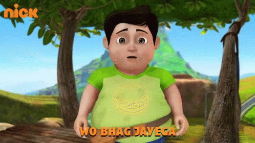 Wo Bhag Jayega Shiva GIF - Wo Bhag Jayega Shiva Nick India - Discover &  Share GIFs