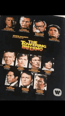The Towering Inferno Cast GIF - The Towering Inferno Cast Tower GIFs