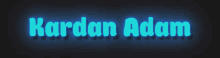 Kardan Adam Neon Kardan Adam Yazı GIF - Kardan Adam Neon Kardan Adam Yazı Kardan Adam GIFs