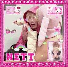 a picture of two people with the word nett on the bottom