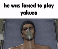 He Was Forced To Play Yakuza Kiryu GIF - He Was Forced To Play Yakuza Kiryu Yakuza GIFs