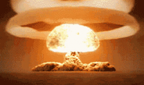 nuclear explosion from space gif