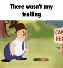 There Wasnt Any Trolling We Do A Little Trolling GIF - There Wasnt Any Trolling We Do A Little Trolling Trolling GIFs