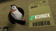 Koinos Koindx GIF - Koinos Koindx Penguins Of Madagascar GIFs