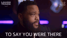 To Say You Were There Anthony Anderson GIF - To Say You Were There Anthony Anderson Phat Tuesdays GIFs