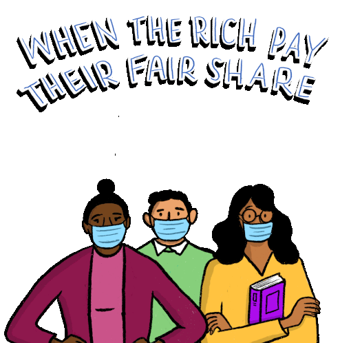 When The Rich Pay Their Fair Share Our Teachers Earn Theirs Sticker - When The Rich Pay Their Fair Share Our Teachers Earn Theirs Teachers Stickers