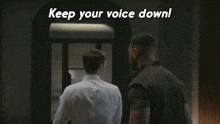 Keep Your Voice Down James Ackerson GIF - Keep Your Voice Down James Ackerson Halo GIFs