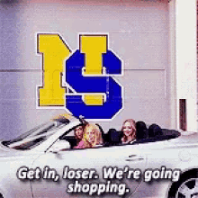 get in loser were going shopping
