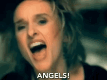 Angels Screaming GIF - Angels Screaming Singing GIFs