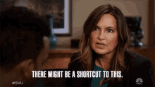 There Might Be A Shortcut To This Olivia Benson GIF - There Might Be A Shortcut To This Olivia Benson Law And Order Special Victims Unit GIFs