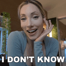 I Don'T Know Avori Henderson GIF - I Don'T Know Avori Henderson Avori GIFs
