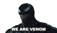 We Are Venom Eddie Brock Sticker