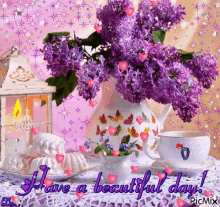 Good Morning Beautiful Day GIF - Good Morning Beautiful Day Flowers GIFs