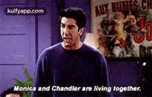 Aux Buttes Chmonica And Chandler Are Living Together..Gif GIF - Aux Buttes Chmonica And Chandler Are Living Together. Friends Iconic GIFs