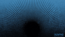 a blue background with renpho written on the bottom right