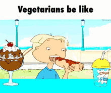 vegetarians be like hotdog food carrot eat
