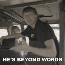 Hes Beyond Words Danny Mullen GIF - Hes Beyond Words Danny Mullen He Doesnt Know What To Say GIFs
