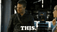 Olicity This GIF - Olicity This Stephen Amell GIFs