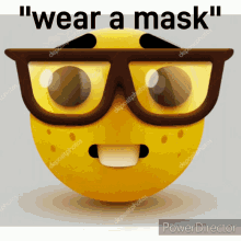 Nerd Nerd Emoji GIF - Nerd Nerd Emoji Where A Mask GIFs