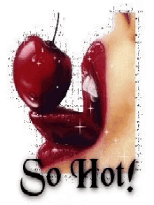 lips cherry hot so hot