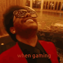 When Gaming Glasses GIF