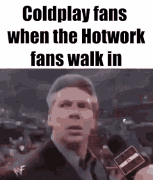 Coldplay Fans Hotwork GIF