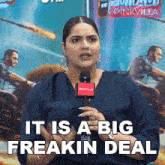 It Is A Big Freakin Deal Anjali Anand GIF - It Is A Big Freakin Deal Anjali Anand Pinkvilla GIFs