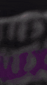 a purple and black background with the word us